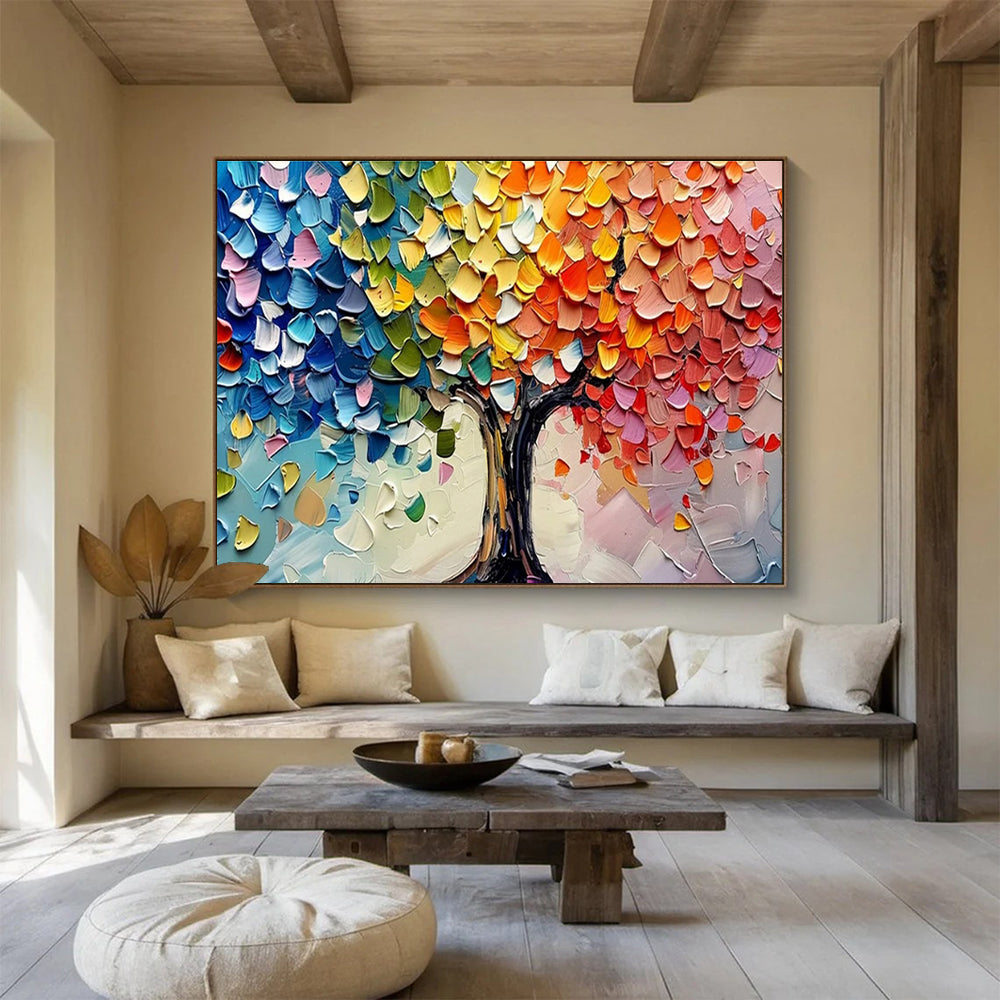 Massive Original Hand - Crafted Textured Abstract Canvas for Artistic Accents DKH798