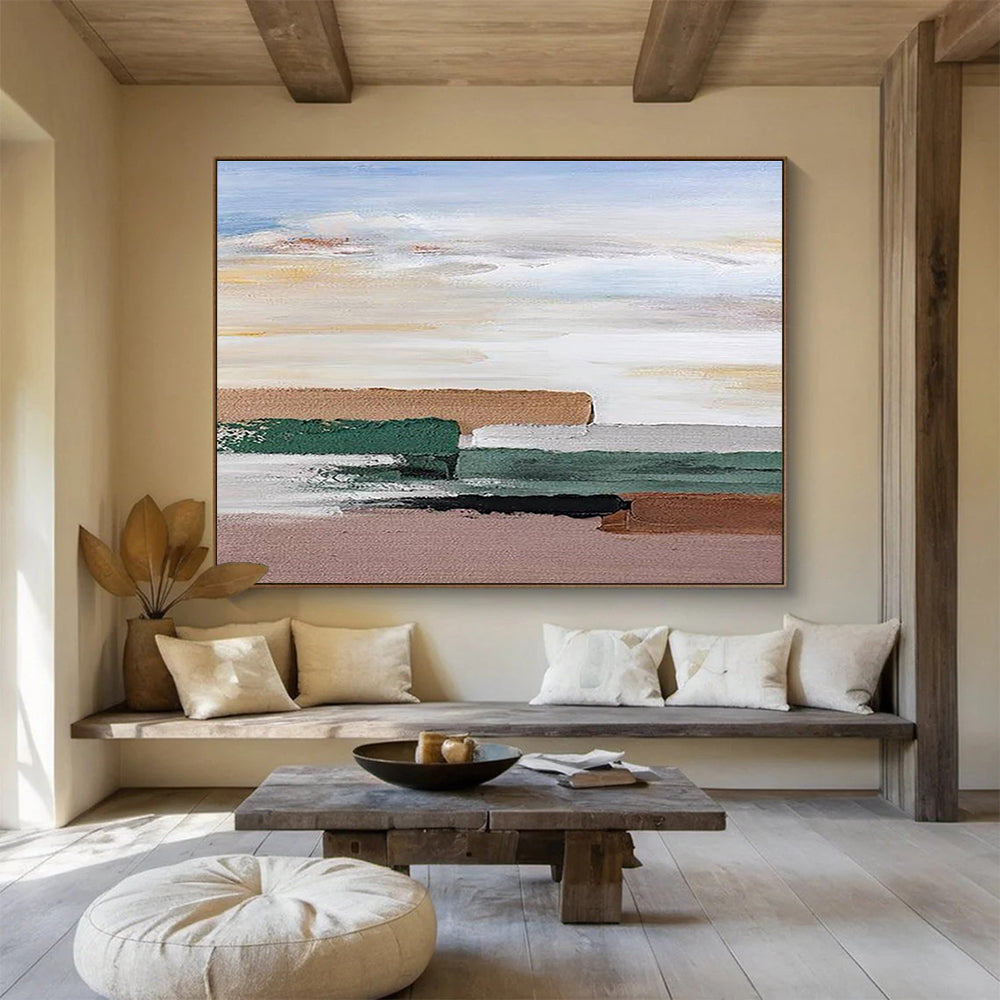 Giant Textured Hand - Crafted Abstract Painting for Transformed Environments DKH788