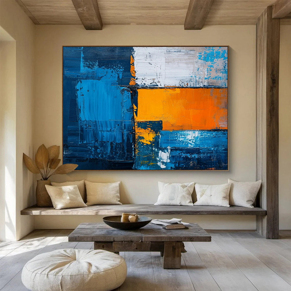 “Elegant Flows” Grand Abstract Wall Decor for Dining Room & Hallway DKH273