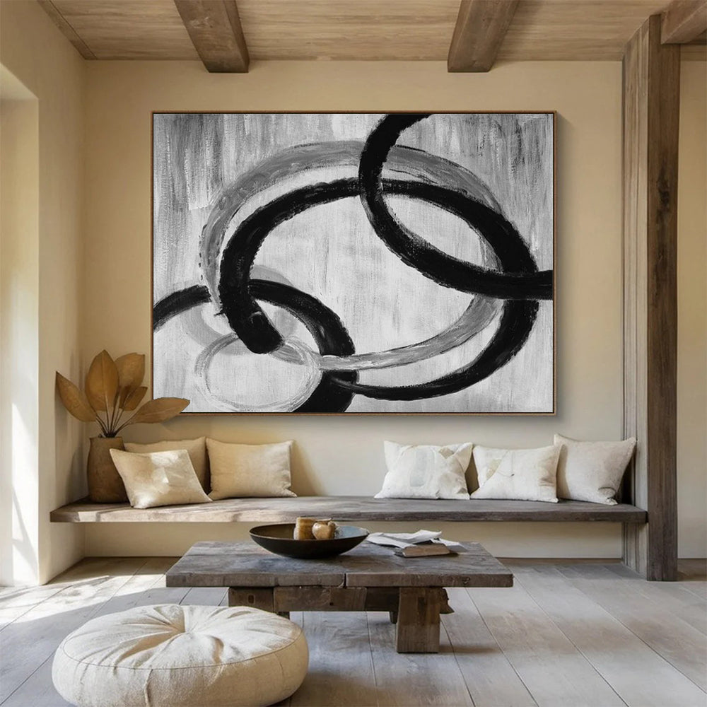 Mesmerizing Vast Abstract Mural for Office & Bedroom DKH175