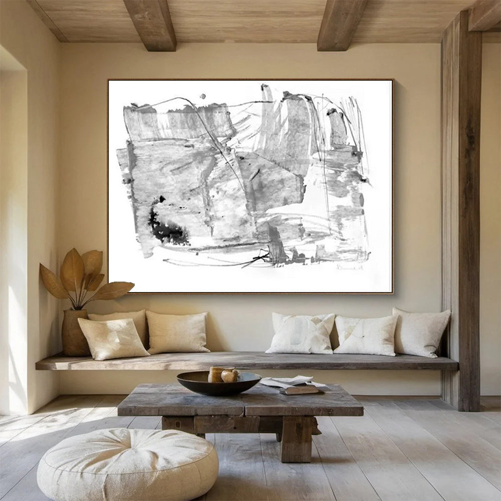 Sublime Monumental Abstract Wall Mural for Bar & Hotel LargeART1788