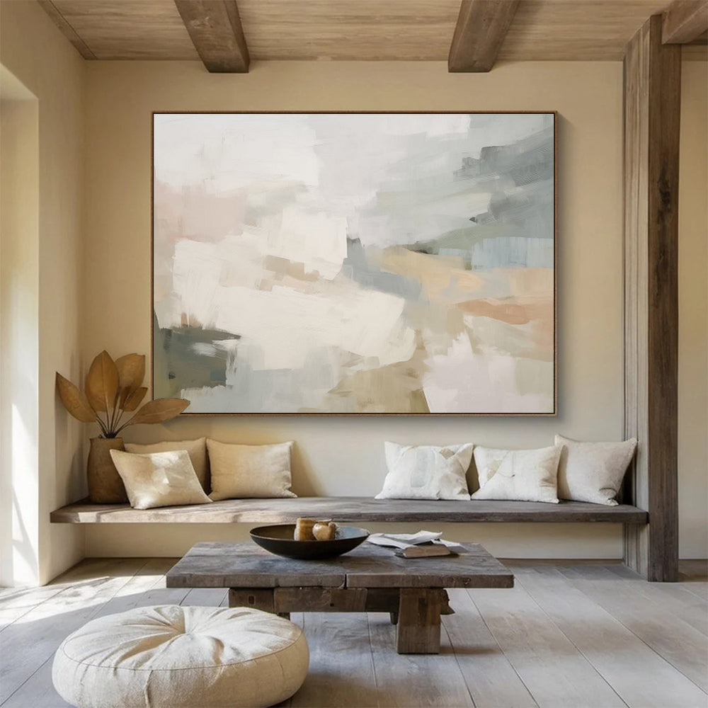“Abstract Dynamics” Oversized Abstract Canvas for Living Room & Bar DKH246