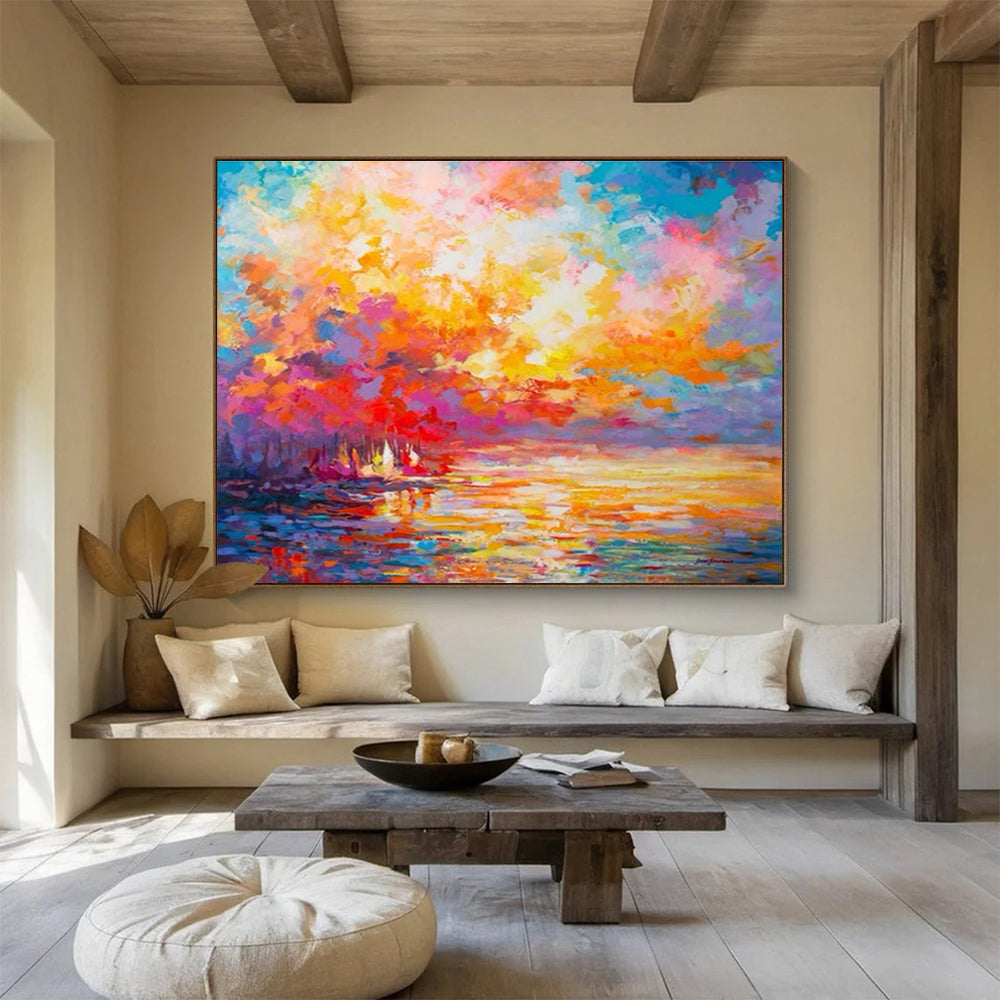 Vast Abstract Artwork for Office & Dining Hall DKH409