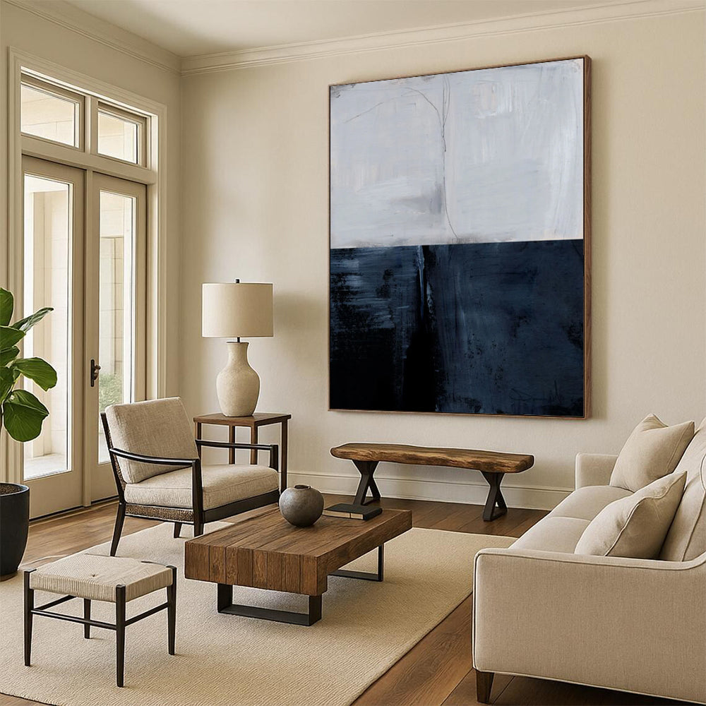 Handmade Large-Scale Abstract Paintings: Custom, Textured, and Captivating DTP206