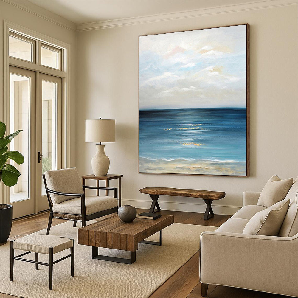 Mysterious & Enigmatic Abstract Canvas Art for Bar & Hotel LargeART2020