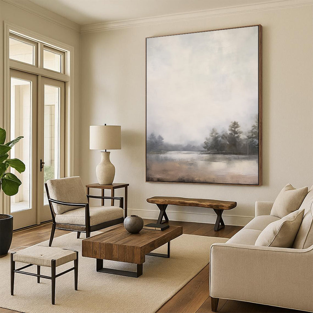 Contemporary Textured Abstract Wall Art for Office & Gallery LargeART2057
