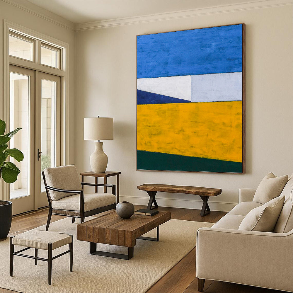 Artisan - Crafted Textured Canvas Abstract for Dining Room & Bedroom DKH1096