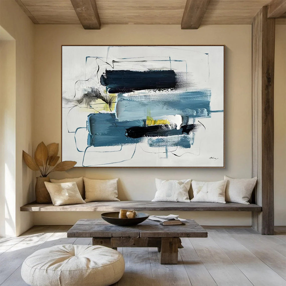 Colossal Abstract Canvas for Dining Room & Bar LargeART1561