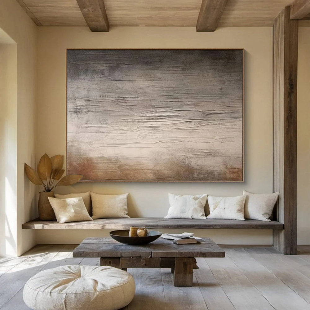 “Mystic Impulses” Massive Abstract Mural for Bar & Entryway DKH327