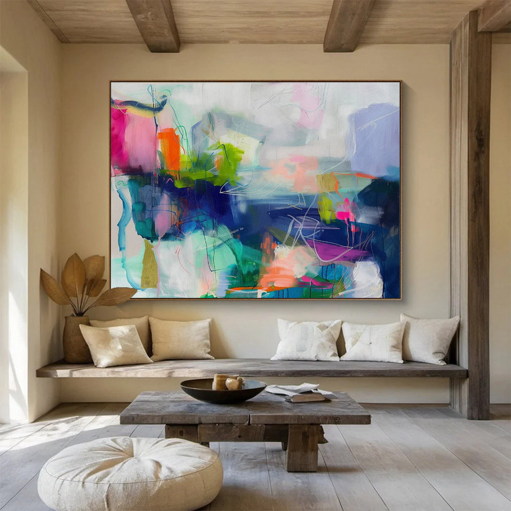 Colossal Abstract Wall Decor for Office & Bar DKH474