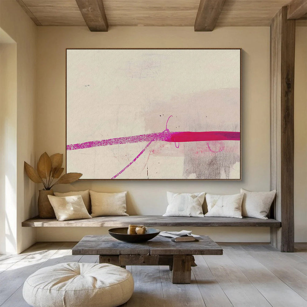 “Mystic Resonances” Giant Abstract Canvas for Bedroom & Entryway DKH279