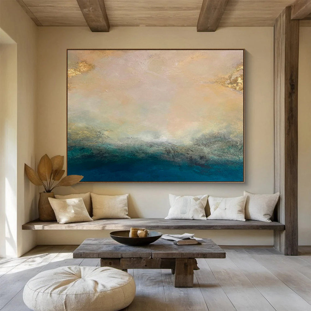 Gigantic Textured Hand - Applied Abstract Wall Mural for Memorable Settings DKH770