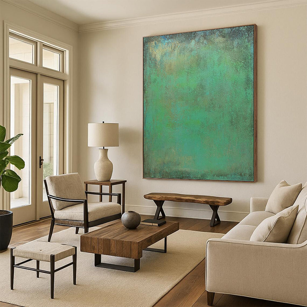 Grand Hand - Painted Textured Abstract Painting for Retail Store & Showroom DKH1213