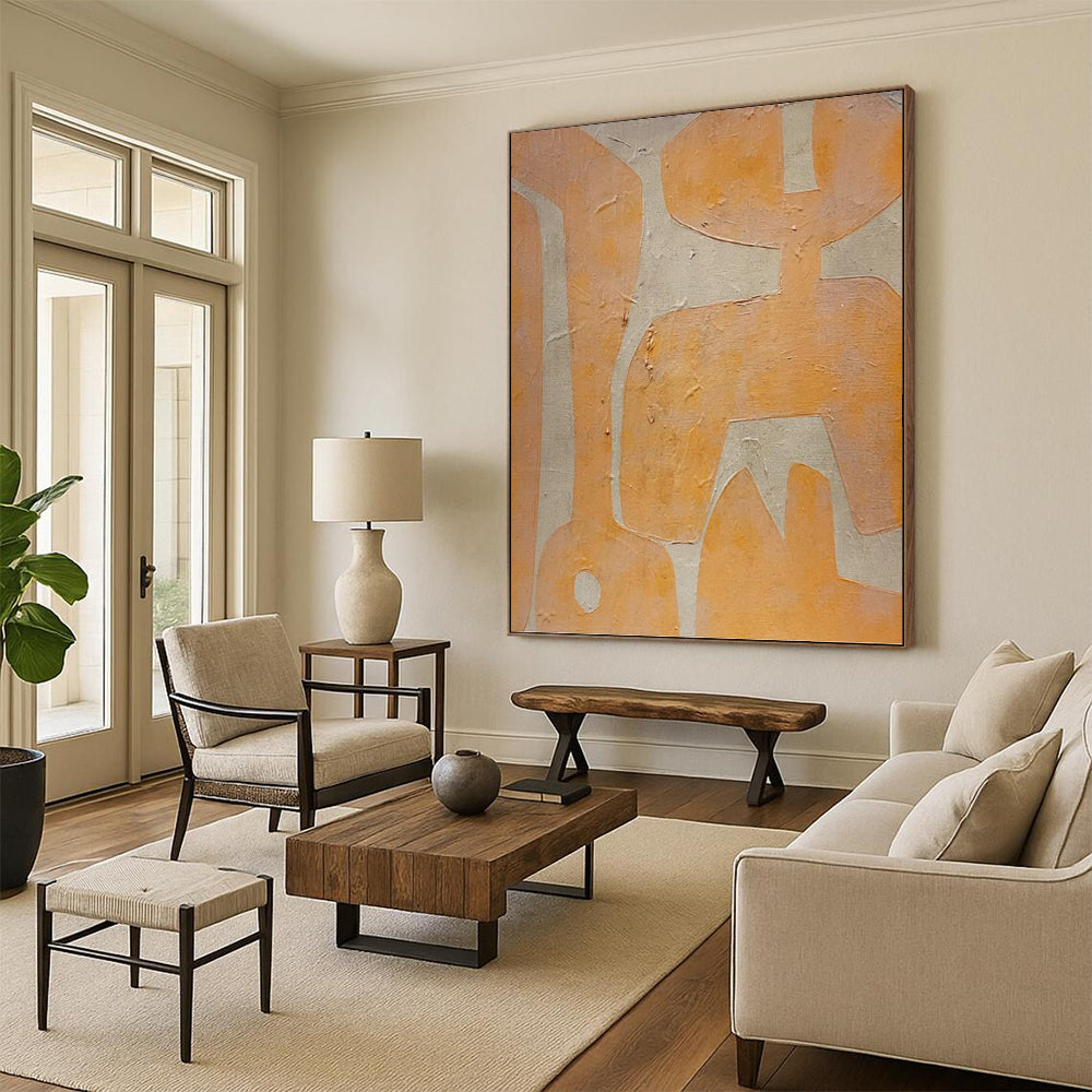 Dazzling Hand - Crafted Textured Canvas Abstract for Dining Room & Bar DKH1073
