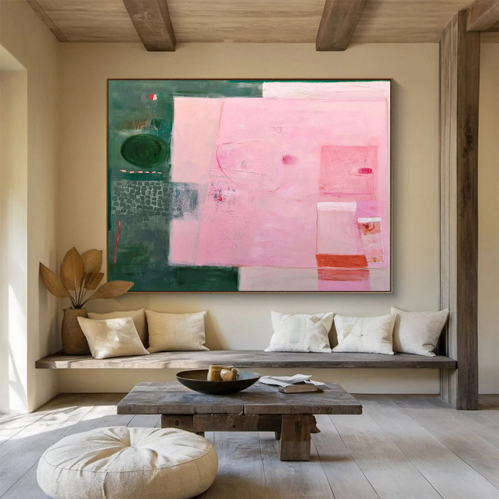 Tailored Large - Scale Painting for Office & Dining Room DKH060