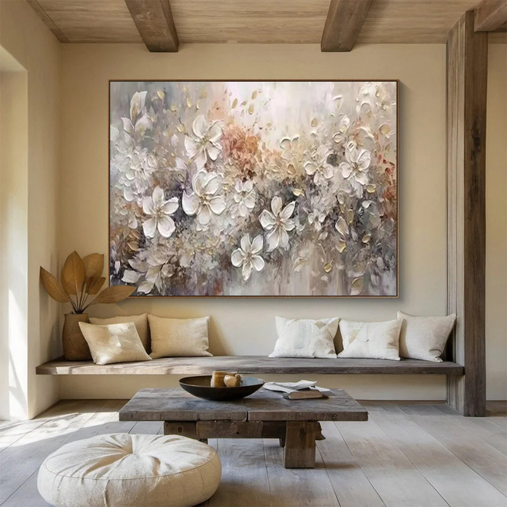 “Elemental Dance” Vast Abstract Canvas for Bedroom & Office DKH259