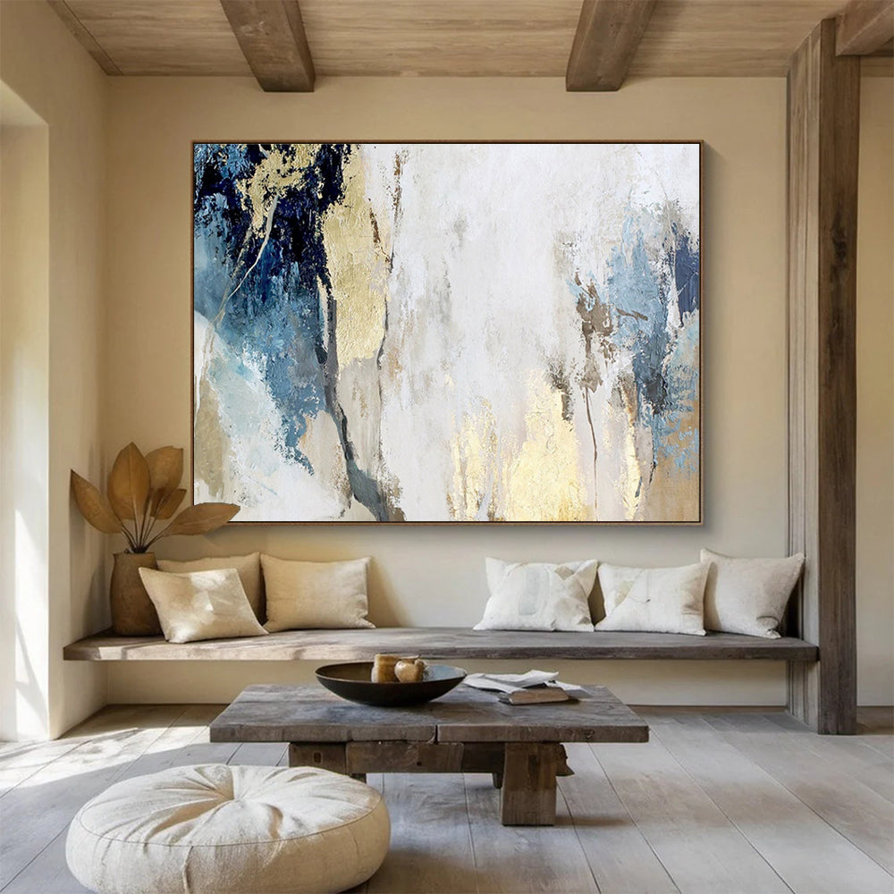 Immense Textured Abstract Wall Mural for Bar & Bedroom DKH507