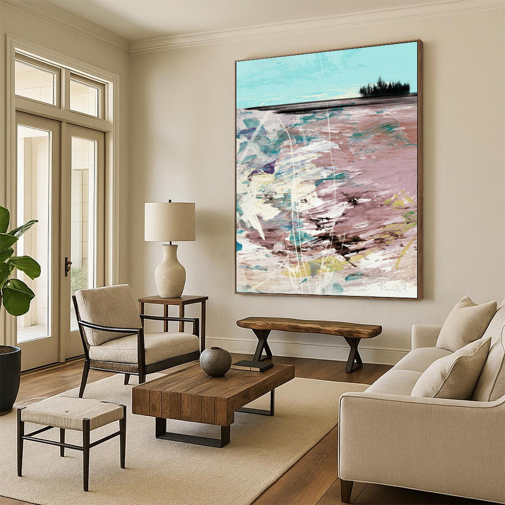 Handmade Large Abstract Artworks: Custom, Textured, and Inspiring DTP198