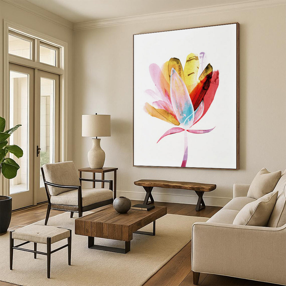 Large Custom Hand-Painted Abstract Paintings: Textures for a Luxurious Feel DTP215