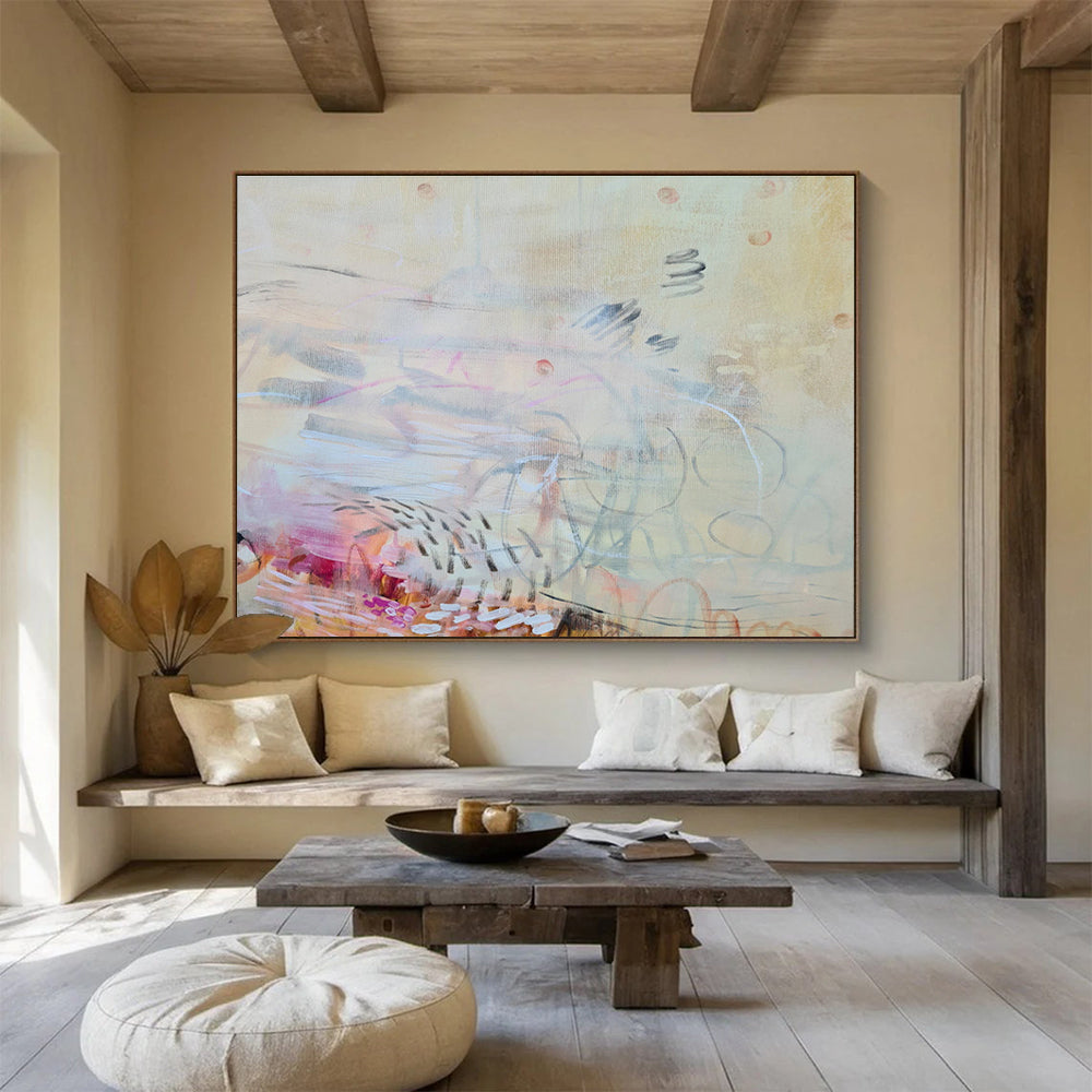 Custom Abstract Wall Decor for Office & Entryway DKH066