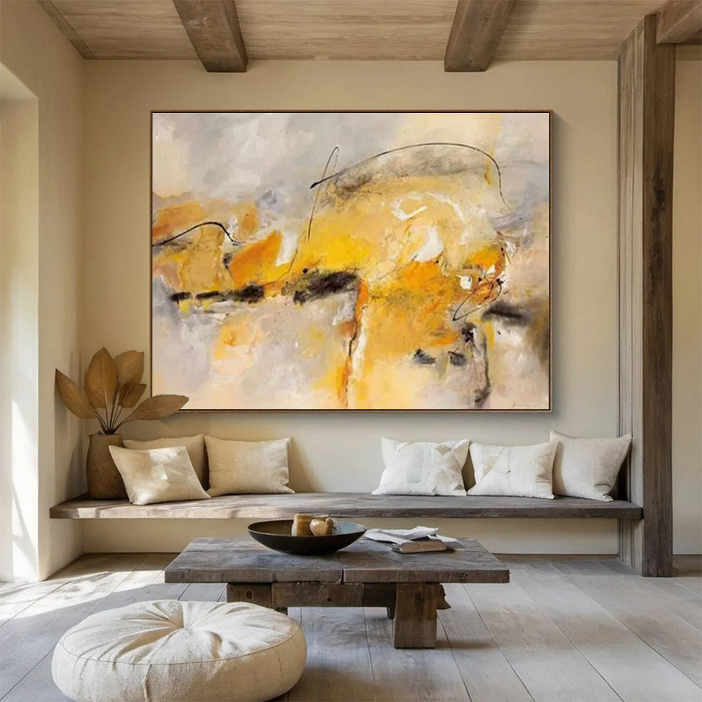 Massive Abstract Painting for Office & Entryway DKH431