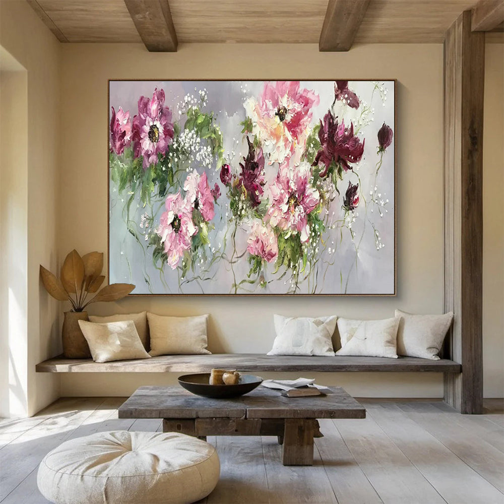 Bewitching Oversized Abstract Painting for Hotel Lobby & Hallway LargeART1764