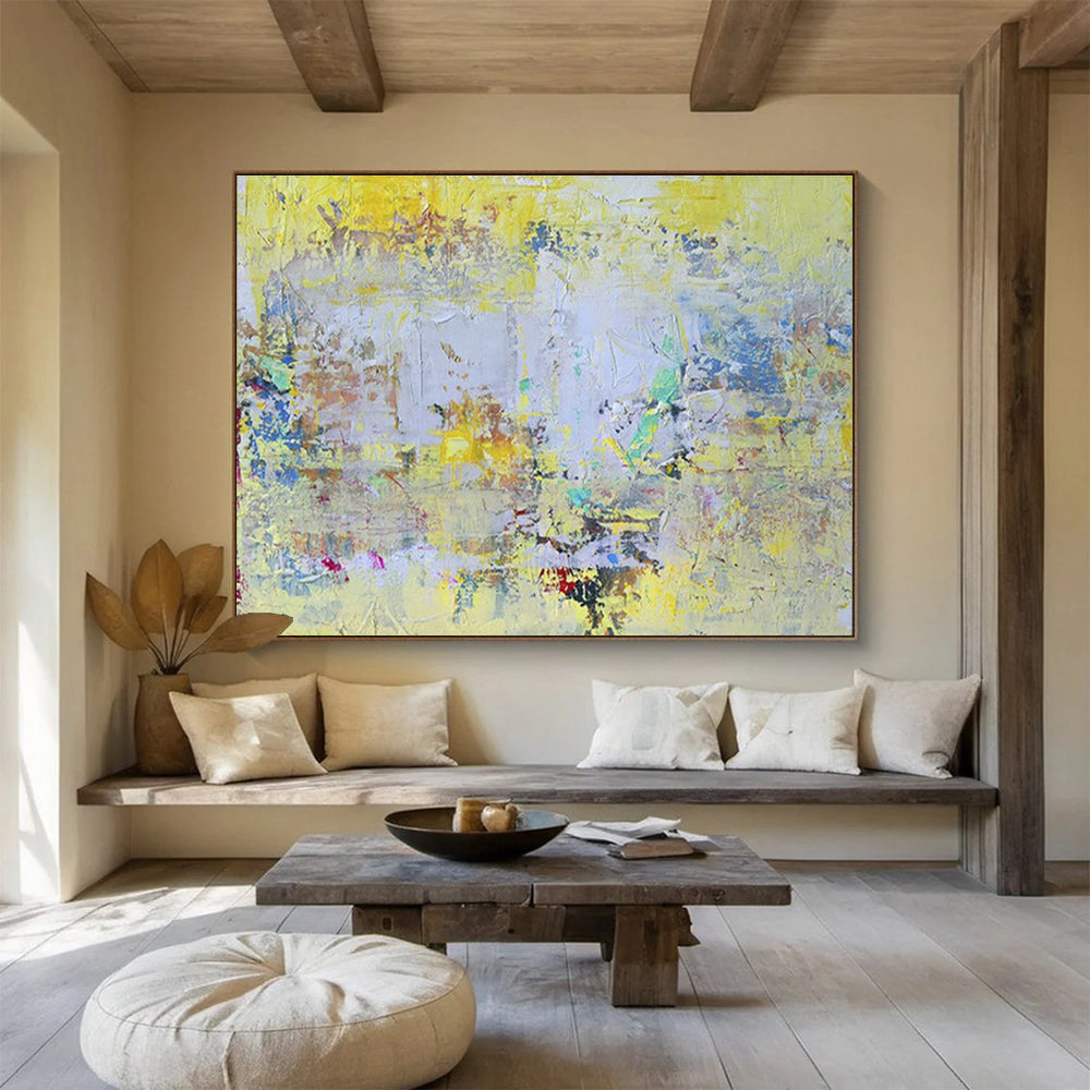 Stupendous Colossal Abstract Painting for Office & Hallway DKH194