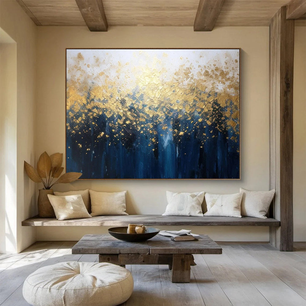 Gold Forest Canopy - Enchanting Living Room Magic DLZ048