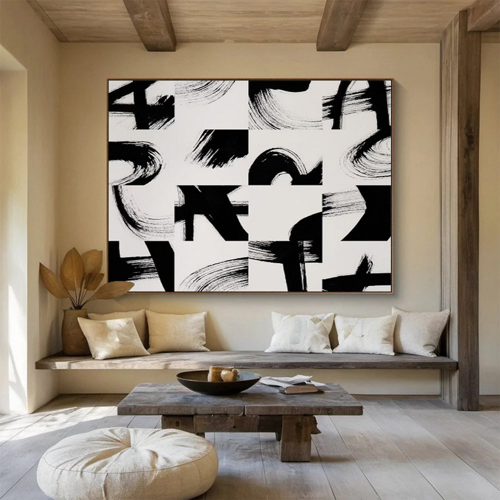 Colossal Abstract Painting for Office & Hallway DKH447