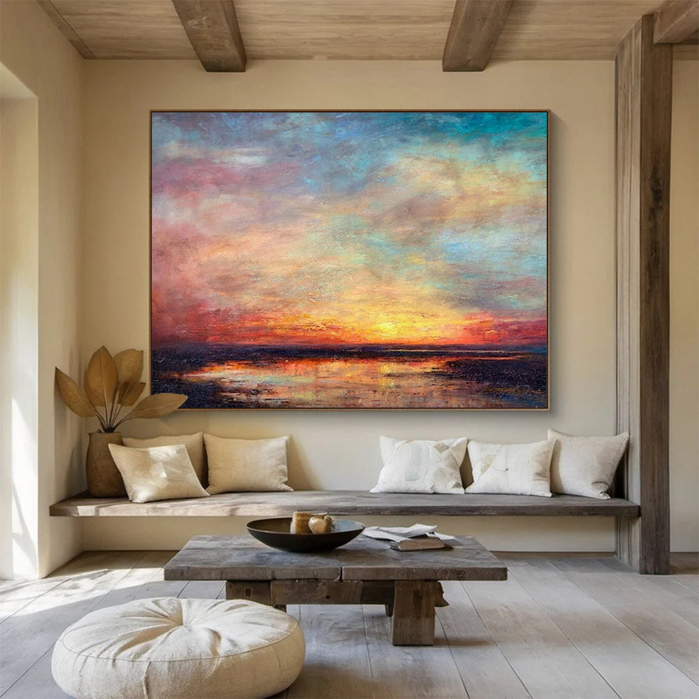 Grand Hand - Applied Textured Abstract Canvas for Focal Decor Elements DKH776