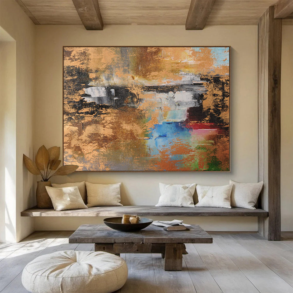 Massive Custom Abstract Wall Decor for Museum DKH019
