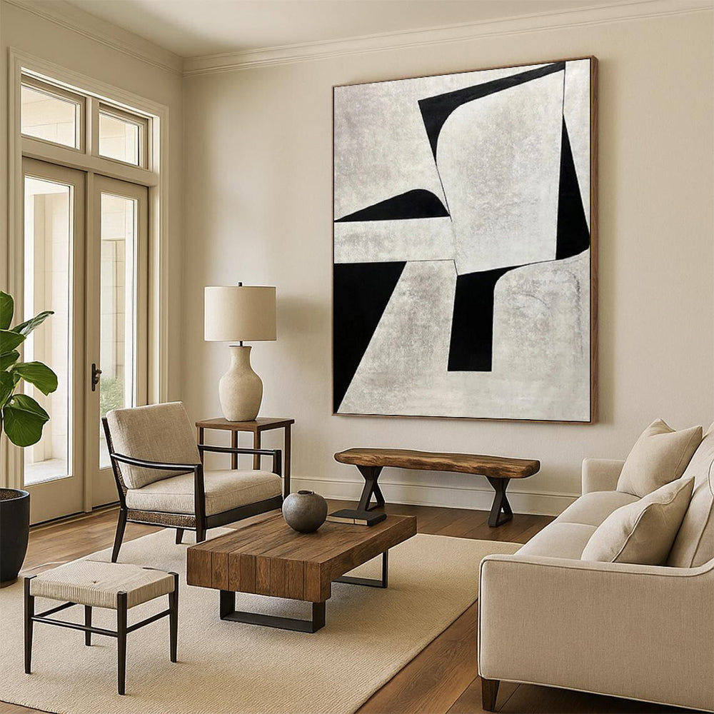 Designer - Driven Hand - Painted Textured Canvas Art for Dining Room & Hotel Lobby DKH1128