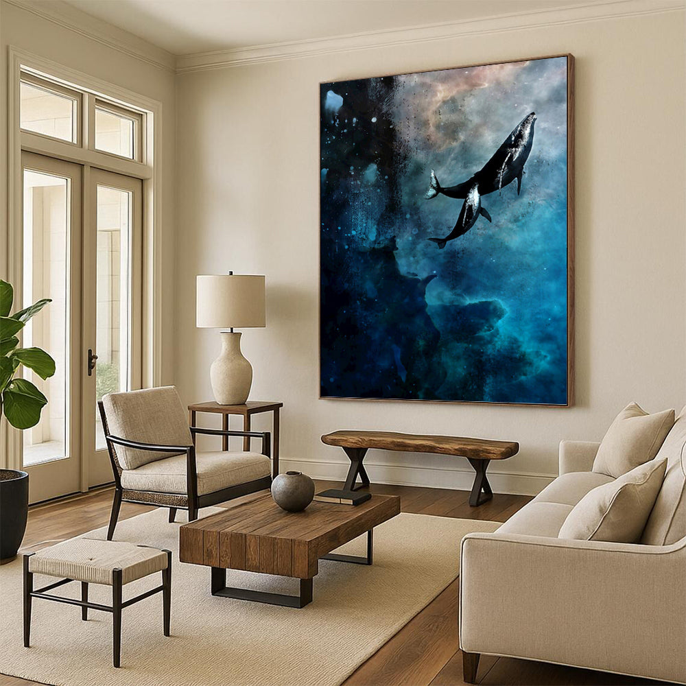 Dramatic Textured Abstract Wall Art for Entryway & Hotel Suite DKH0933