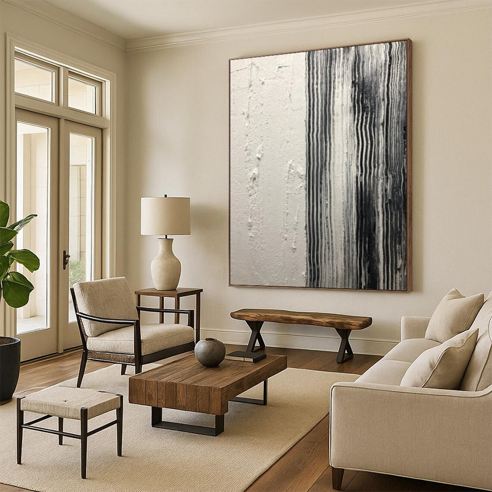 Handmade Big-Size Abstract Artworks for Hotel & Entryway DTP382