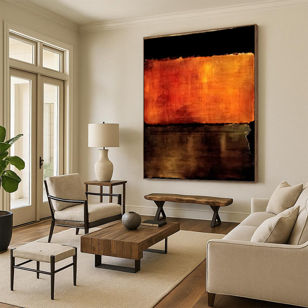 Grand - Scale Vertical Hand - Painted Textured Custom Abstract Symphony (with Holographic Textures) for Entryway and Bedroom DKH1612