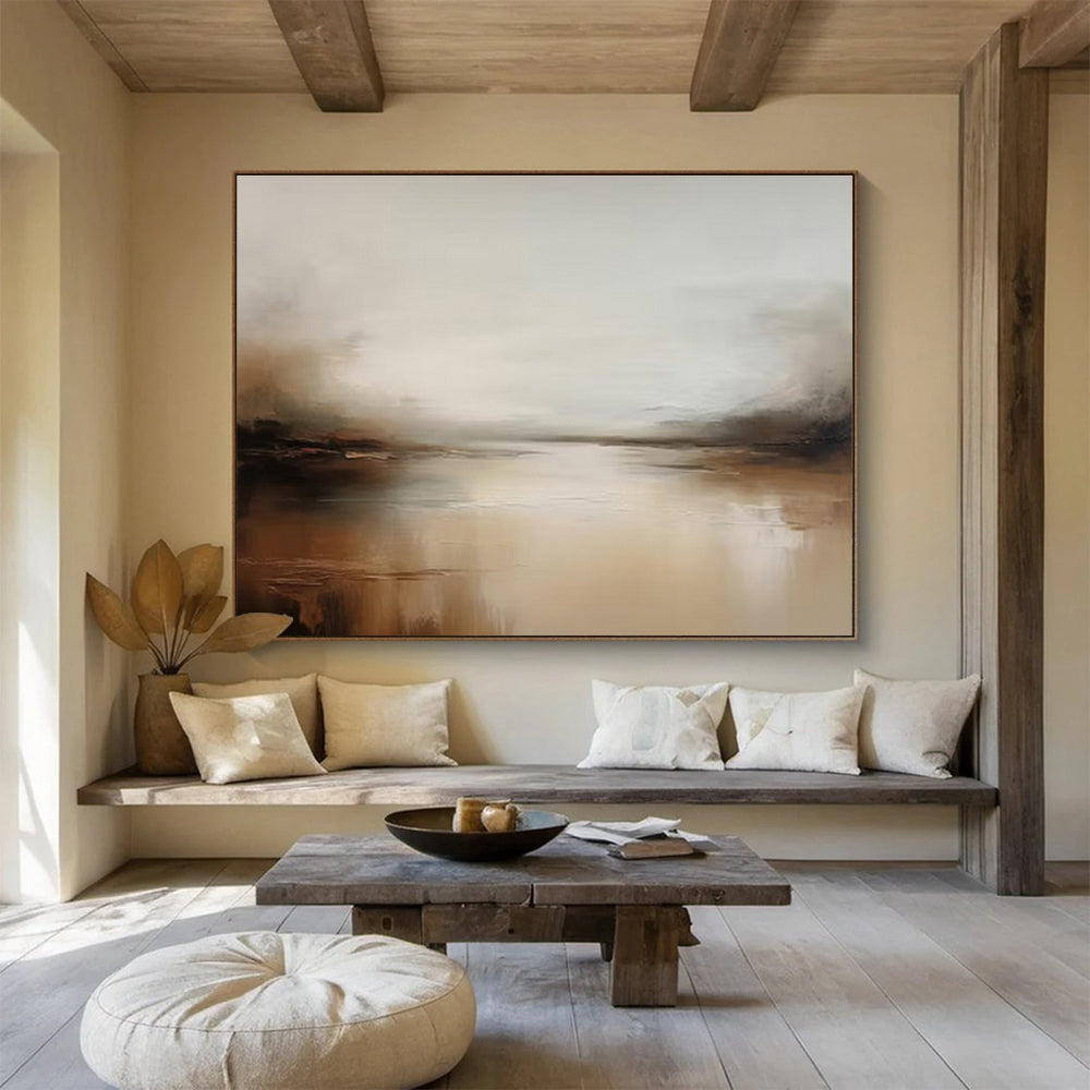 “Abstract Odyssey” Oversized Abstract Mural for Hallway & Office DKH321