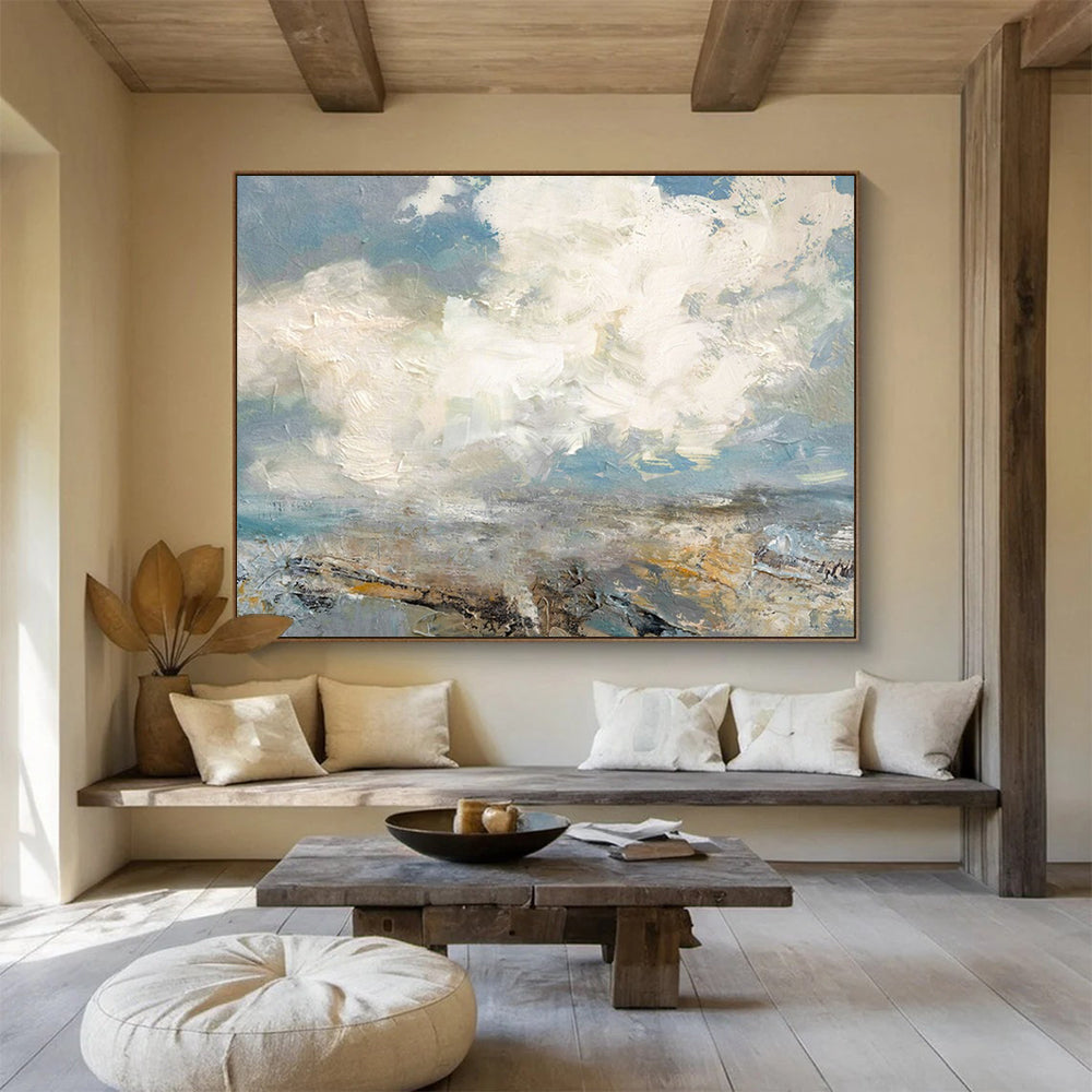 Opulent Abstract Mural for Entryway & Hotel Lobby LargeART1665