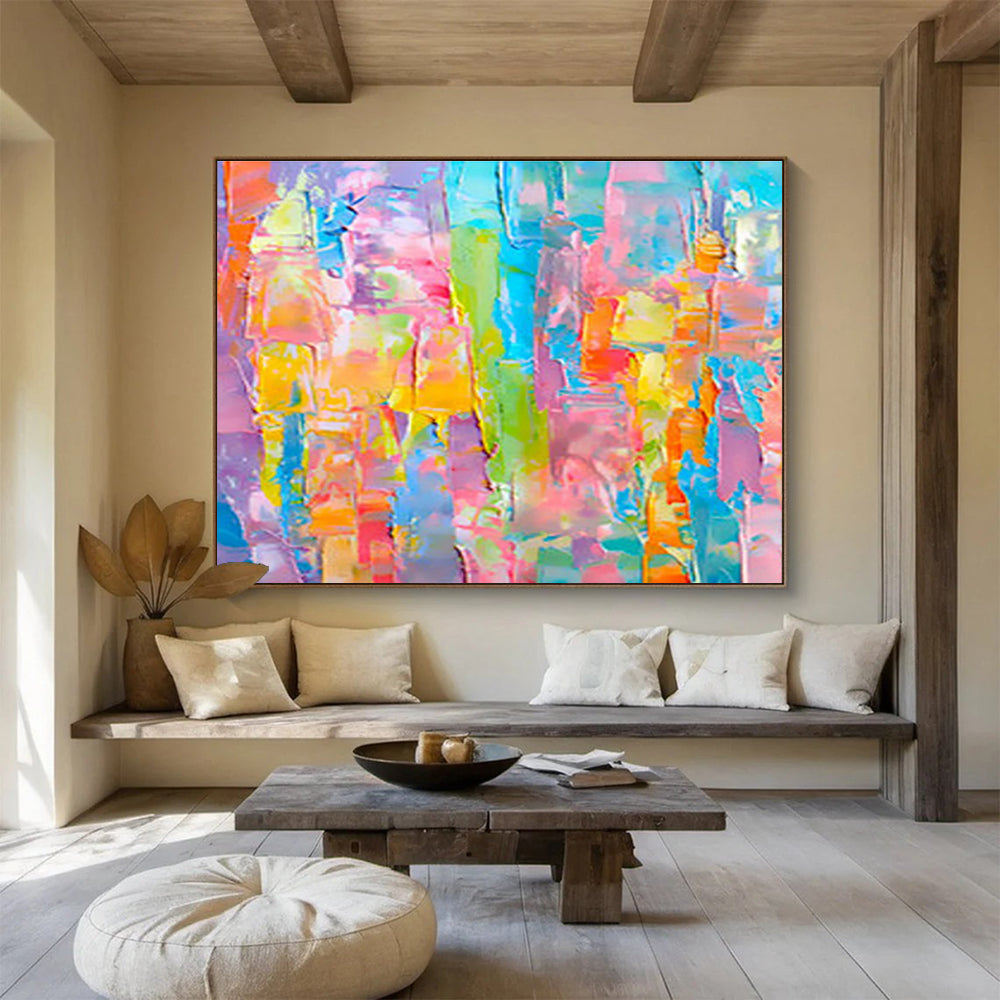 Immense - Sized Abstract Wall Decor for Bedroom & Hallway DKH381