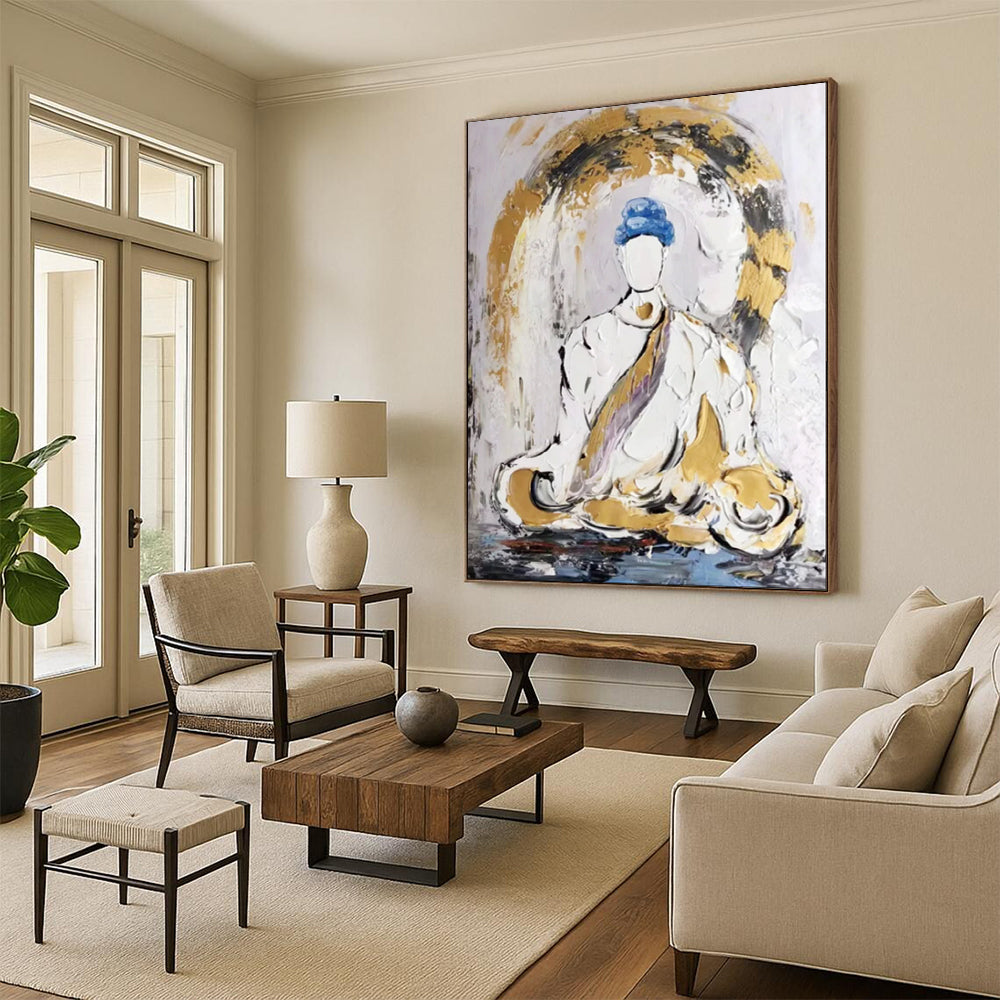 Large-Scale Textured Abstract Wall Mural for Bar & Hotel Lobby LargeART2098