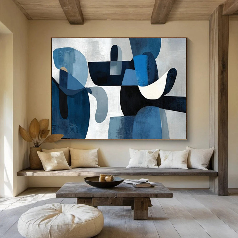 Regal Abstract Mural for Entryway & Hotel Lobby LargeART1713