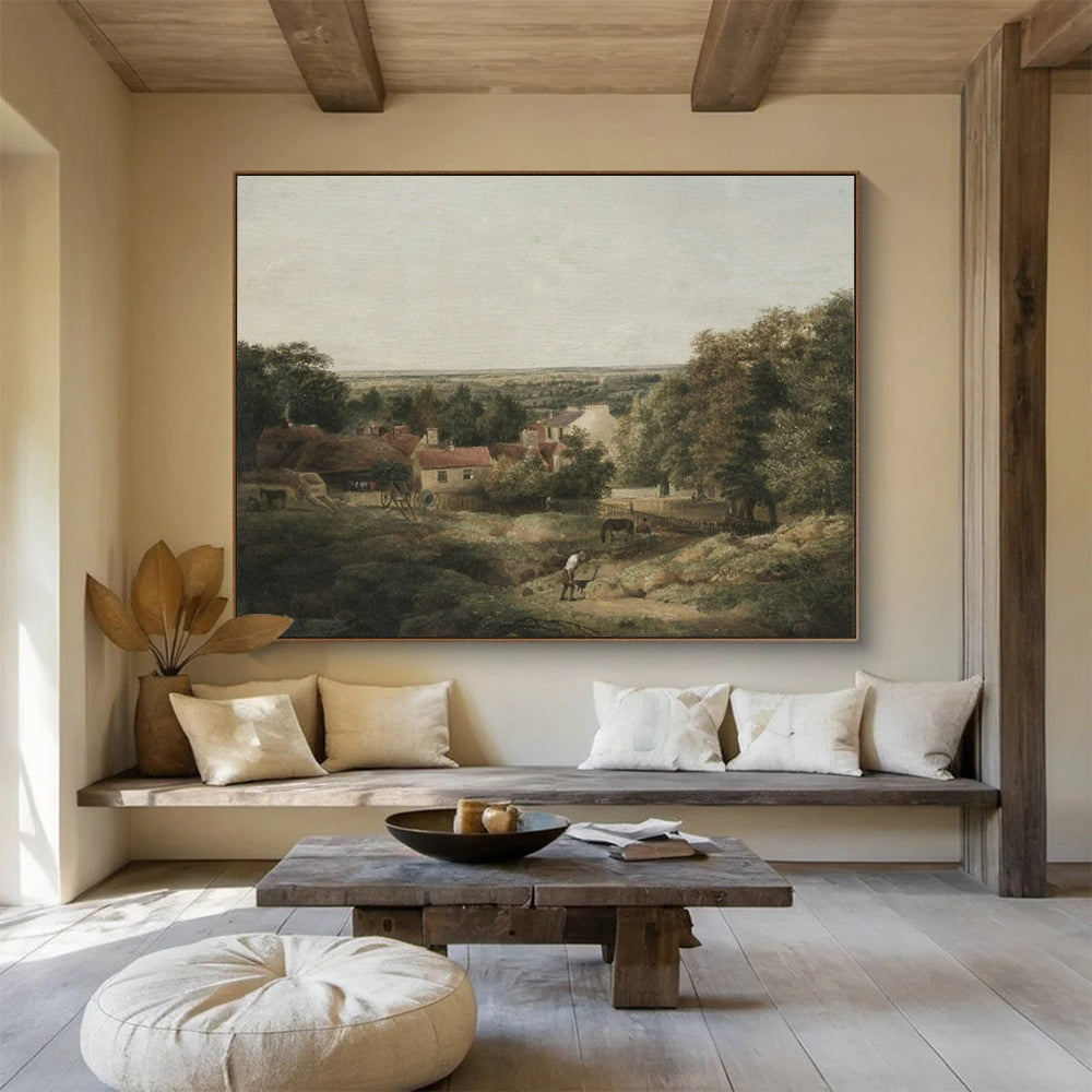 Modern Colossal Abstract Canvas Art for Bedroom & Dining Room LargeART1609