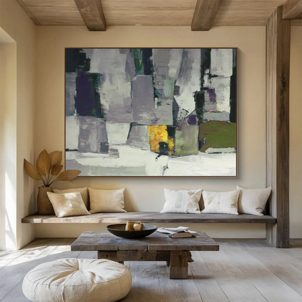 “Innovative Visions” Large - Sized Abstract Wall Art for Bar & Office DKH365