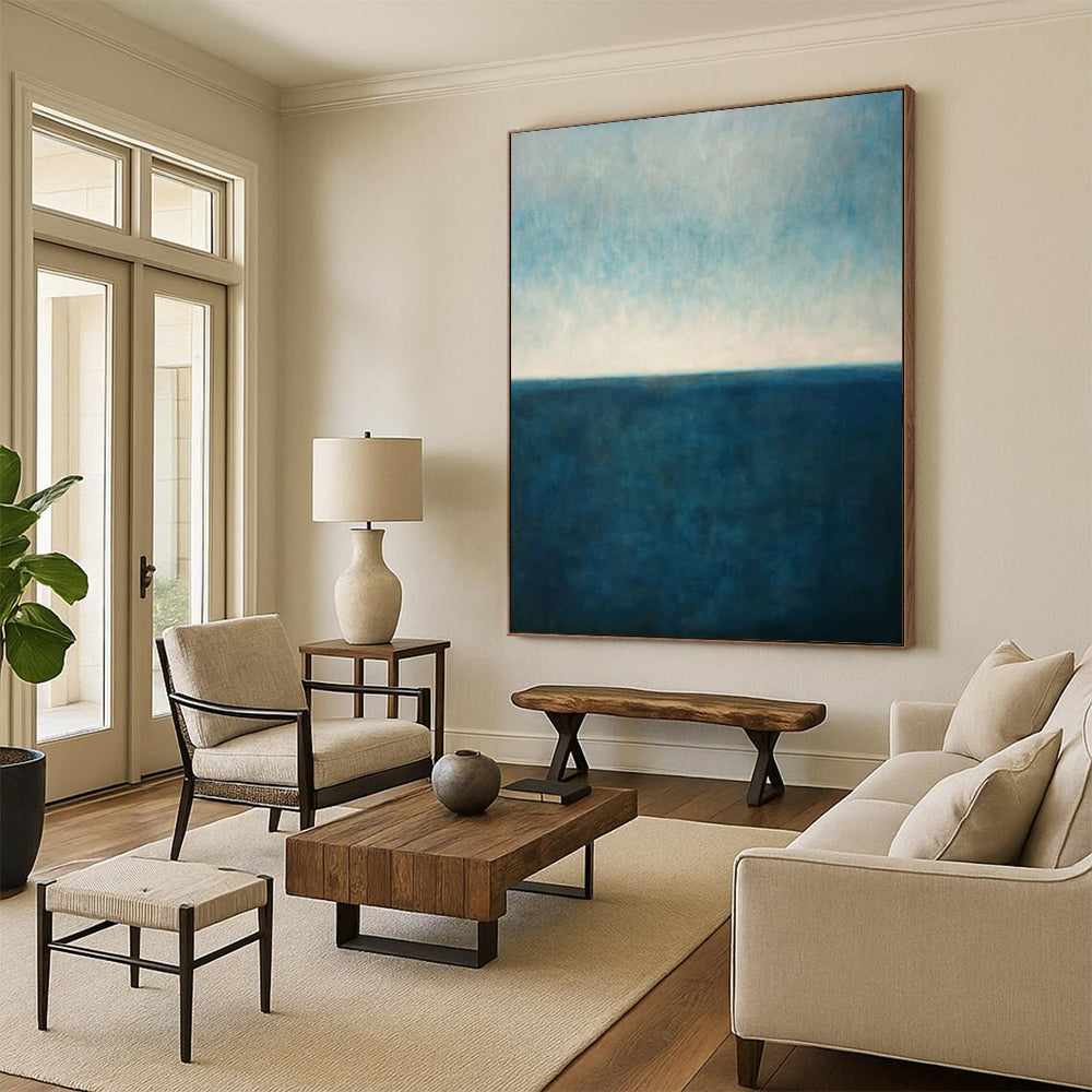 Grandiose Hand-Painted Abstract Art for Office & Bedroom LargeART2326