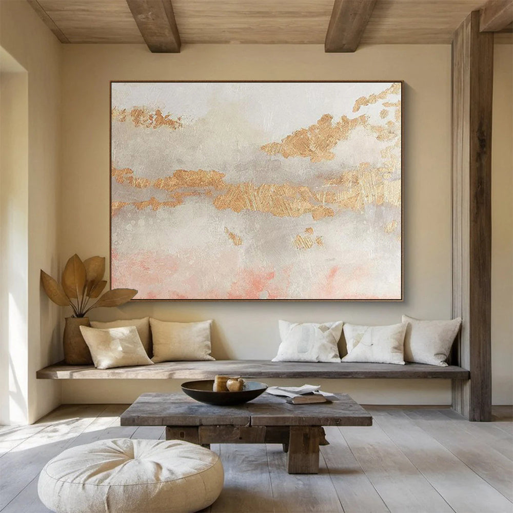 Massive - Scale Abstract Mural for Bar & Entryway DKH440