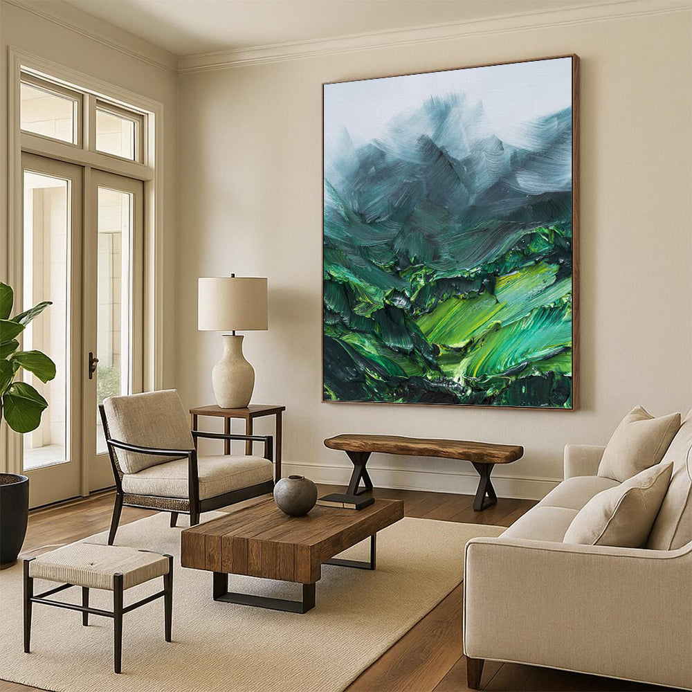 Glamorous Textured Abstract Canvas for Bar & Hotel Lobby DKH0944
