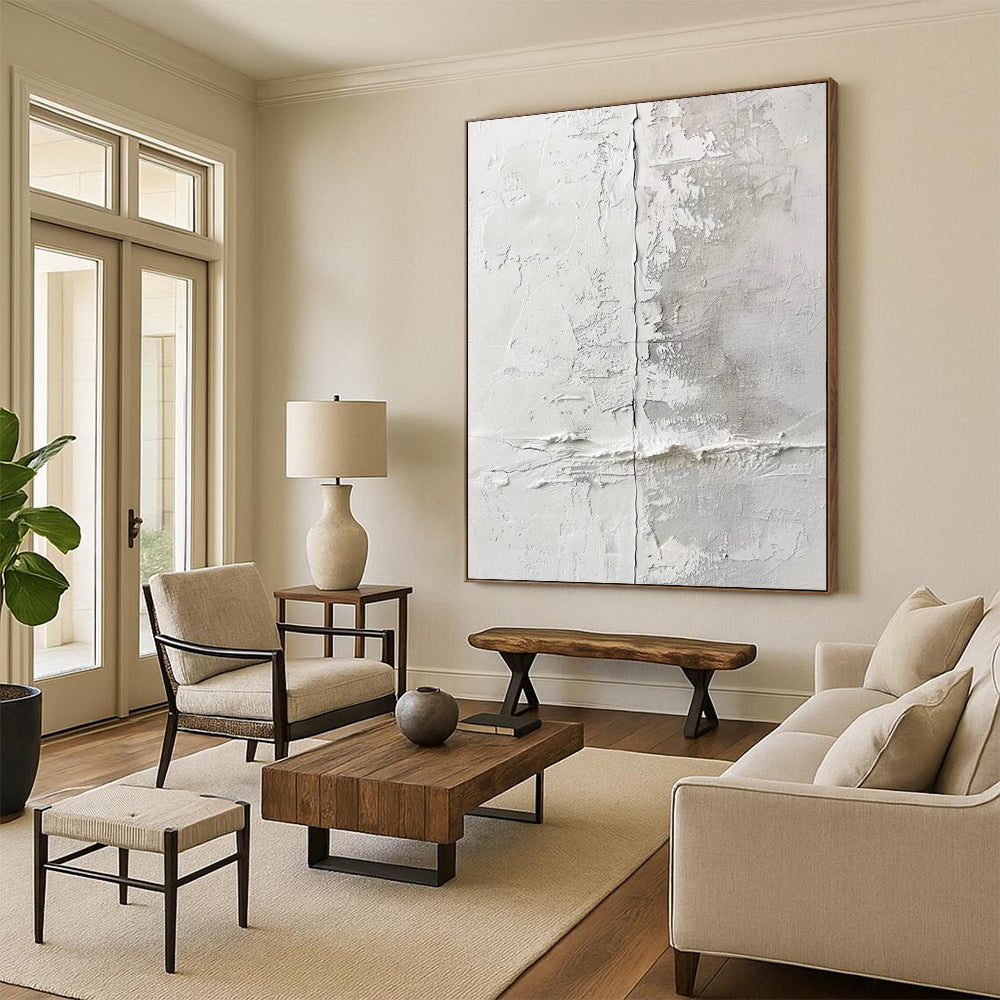 Immense - Sized Hand - Painted Custom Abstract Painting for Bar and Living Room DTP066