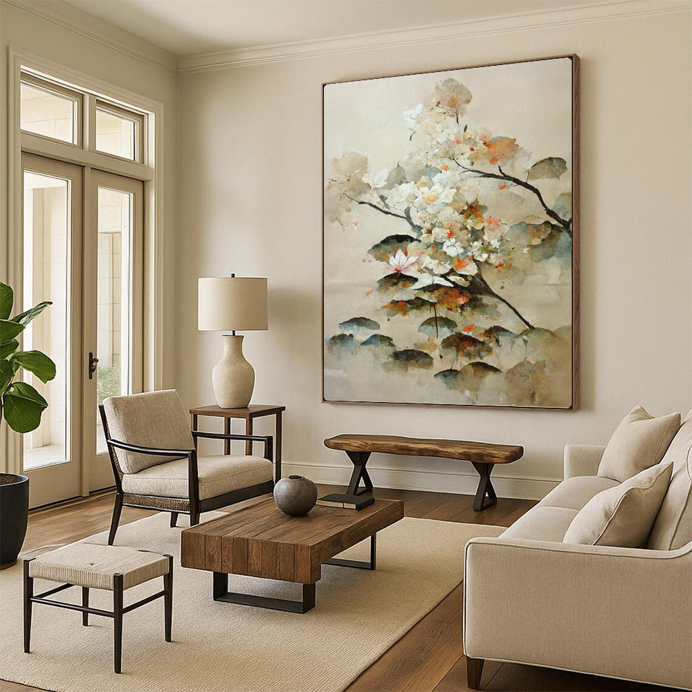 Handmade Textured Wall Artwork for Living Room & Nursery LargeART2154