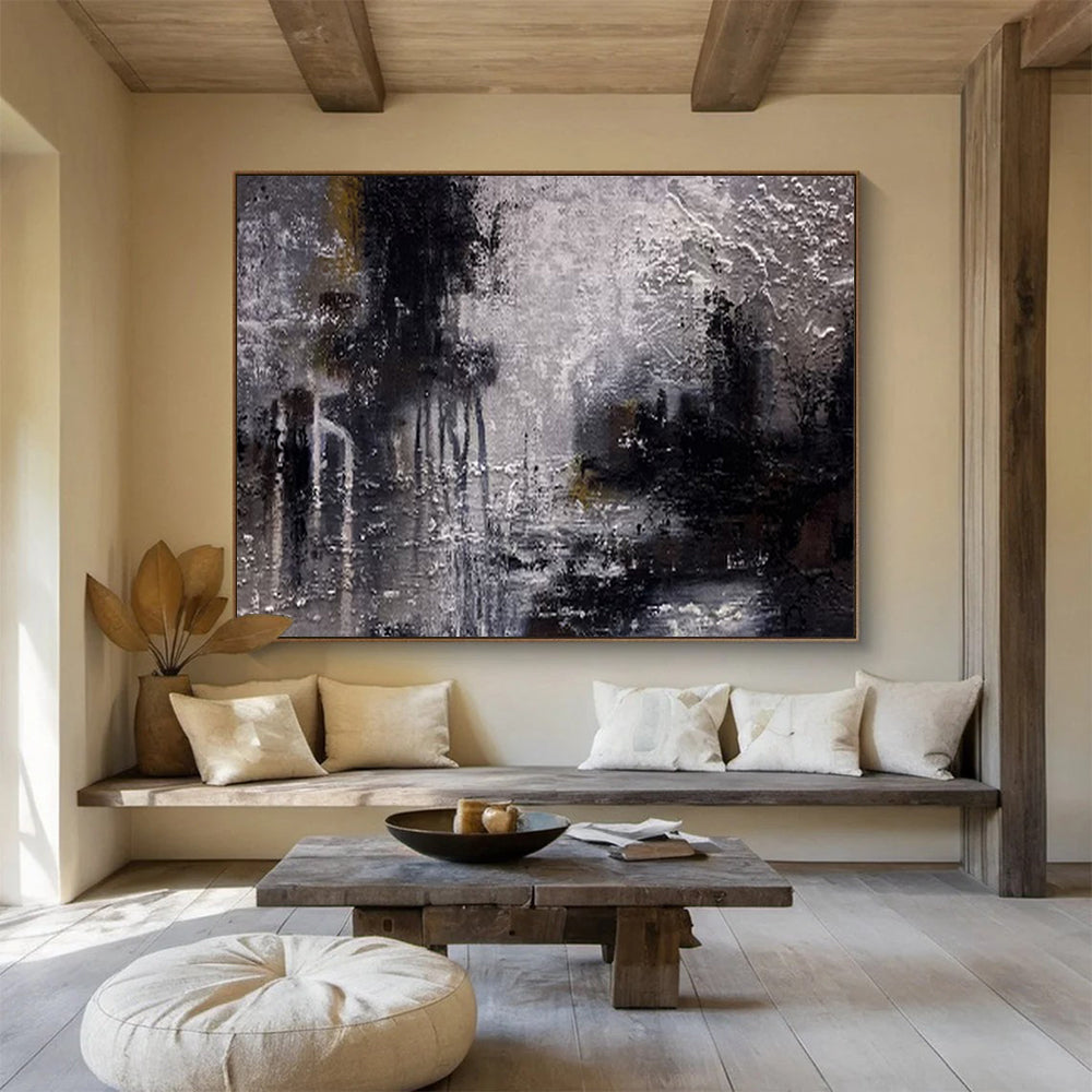 Massive Personalized Abstract Painting for Event Space DKH009