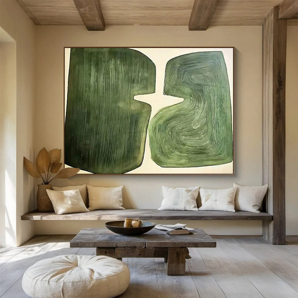 Oversized Textured Abstract Wall Decor for Hallway & Living Room DKH529