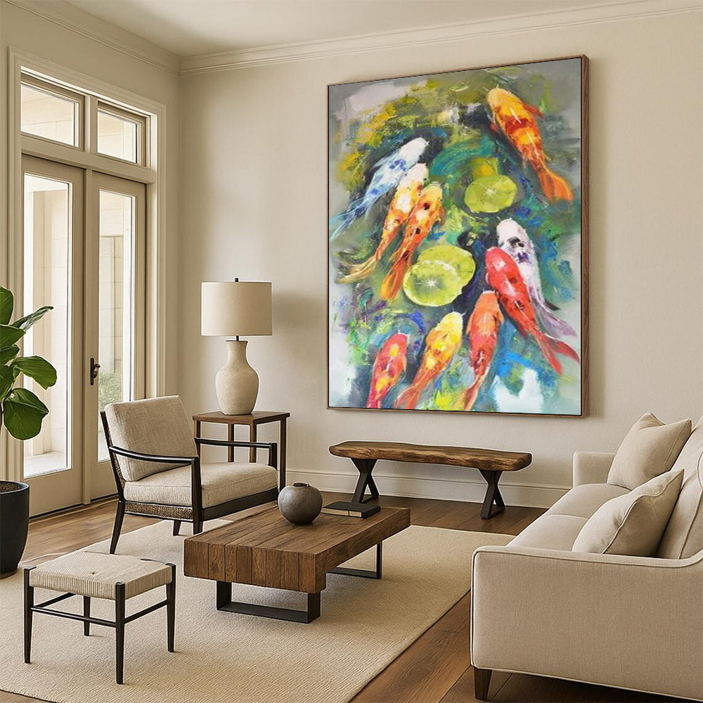 Vast Hand-Painted Abstract Art for Office & Bedroom LargeART2351